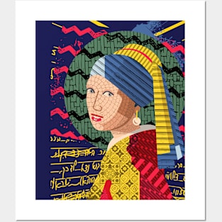 Girl with a Pearl Earring Posters and Art